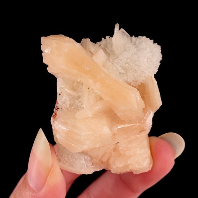 Stilbite-Ca with Chalcedony