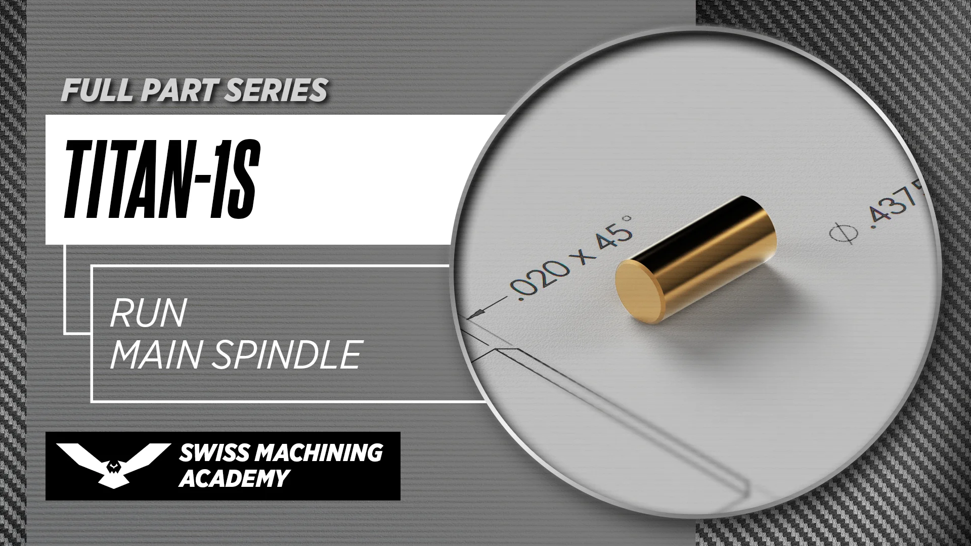 TITAN-1S - Run Main Spindle