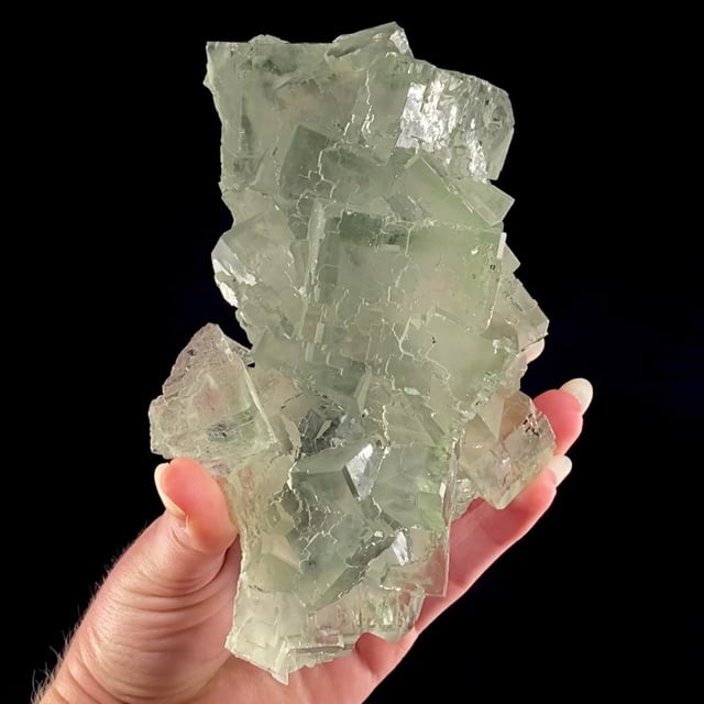 Fluorite (gemmy crystals)