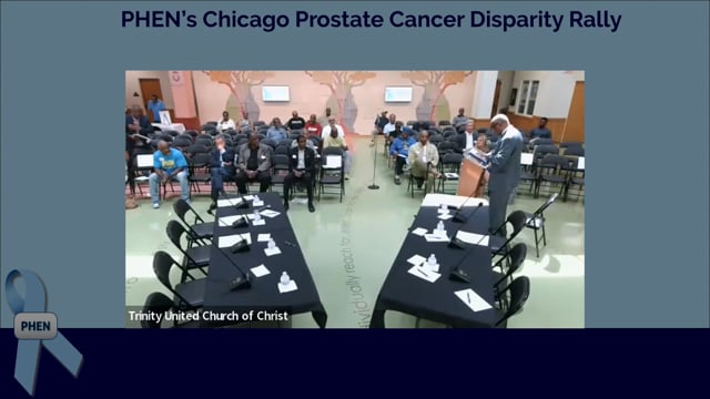 Chicago Prostate Cancer Disparity Rally Town Hall