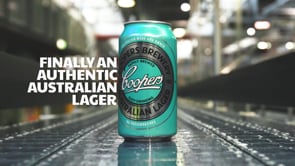 Coopers Australian Lager | 1st off the line