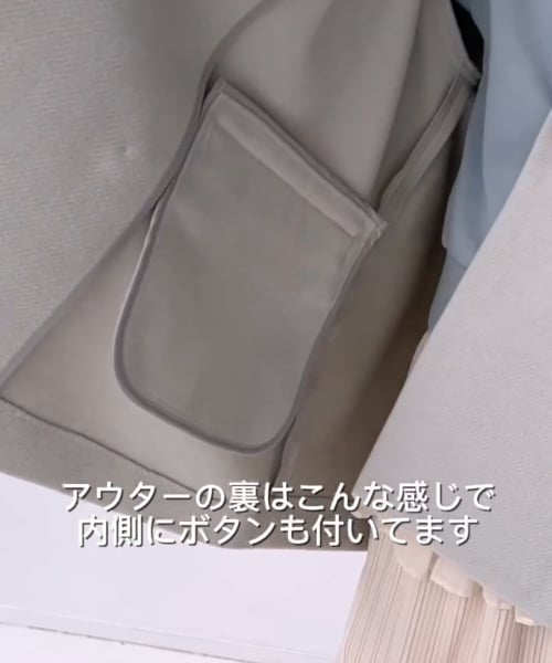 フード中綿ミドルブルゾン mysty woman ミスティウーマン　ライトカーキ フード中綿ミドルブルゾン | [公式]ミスティウーマン（mysty