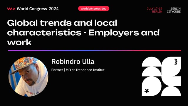 Global trends and local characteristics - Employers and work