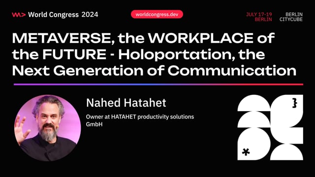 Metaverse, the workplace of the future - Holoportation, the next generation of communication