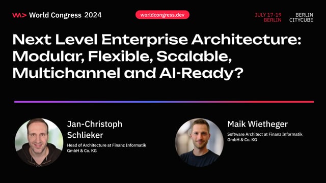 Next Level Enterprise Architecture: Modular, Flexible, Scalable, Multichannel and AI-Ready?