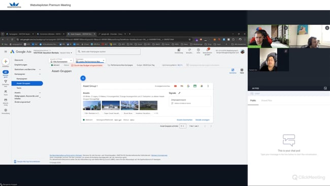 Wann es sich nicht mehr lohnt zu optimieren, Daten aus E-Mail-Adresse-Upload für Kampagnen nutzen, Bild für Retargeting bei Shopify anpassen & mehr Conversions in der Übersicht als in der einzelnen Kampagne mit Michael Klein vom 26.08.24