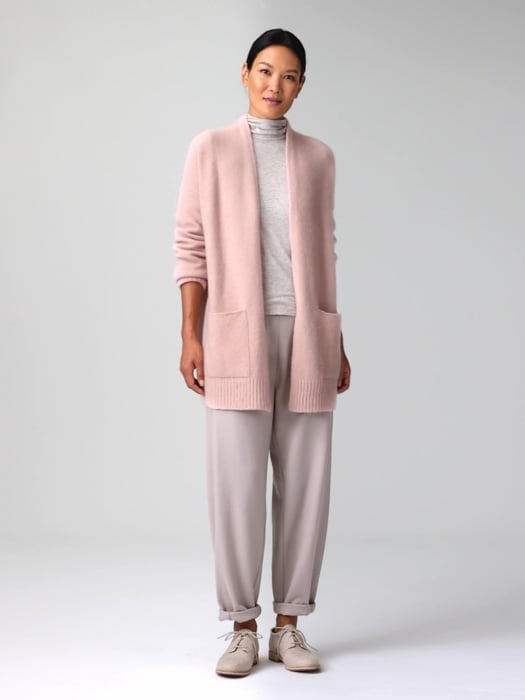 Cashmere Silk Bliss Long Cardigan | EILEEN FISHER Cashmere Silk Bliss Long Cardigan | EILEEN FISHER