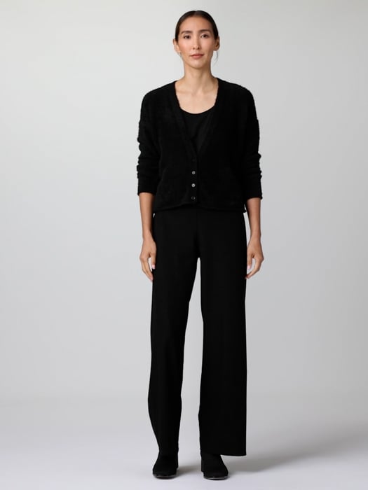 Organic Cotton Eyelash Cardigan | EILEEN FISHER Organic Cotton Eyelash Cardigan | EILEEN FISHER