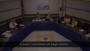 School Committee Meeting - August 27th, 2024