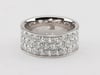 Men&#39;s Lab Grown Diamond Eternity Band in 10K White Gold &#40;6 ct. tw.&#41;