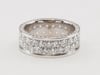 Men&#39;s Lab Grown Diamond Eternity Band in 10K White Gold &#40;5 ct. tw.&#41;