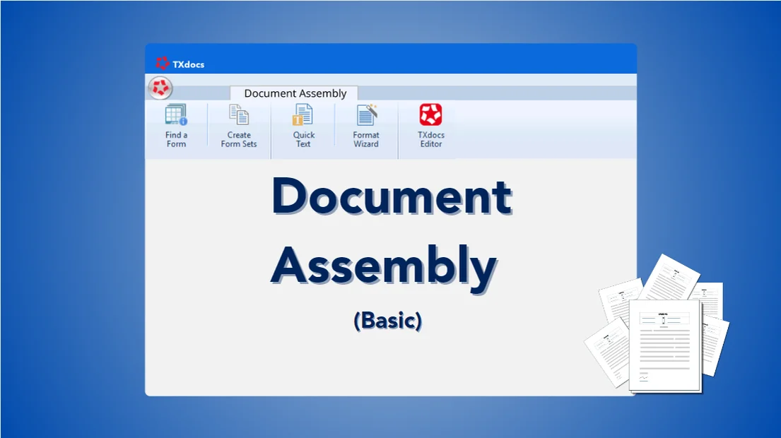 Document Assembly