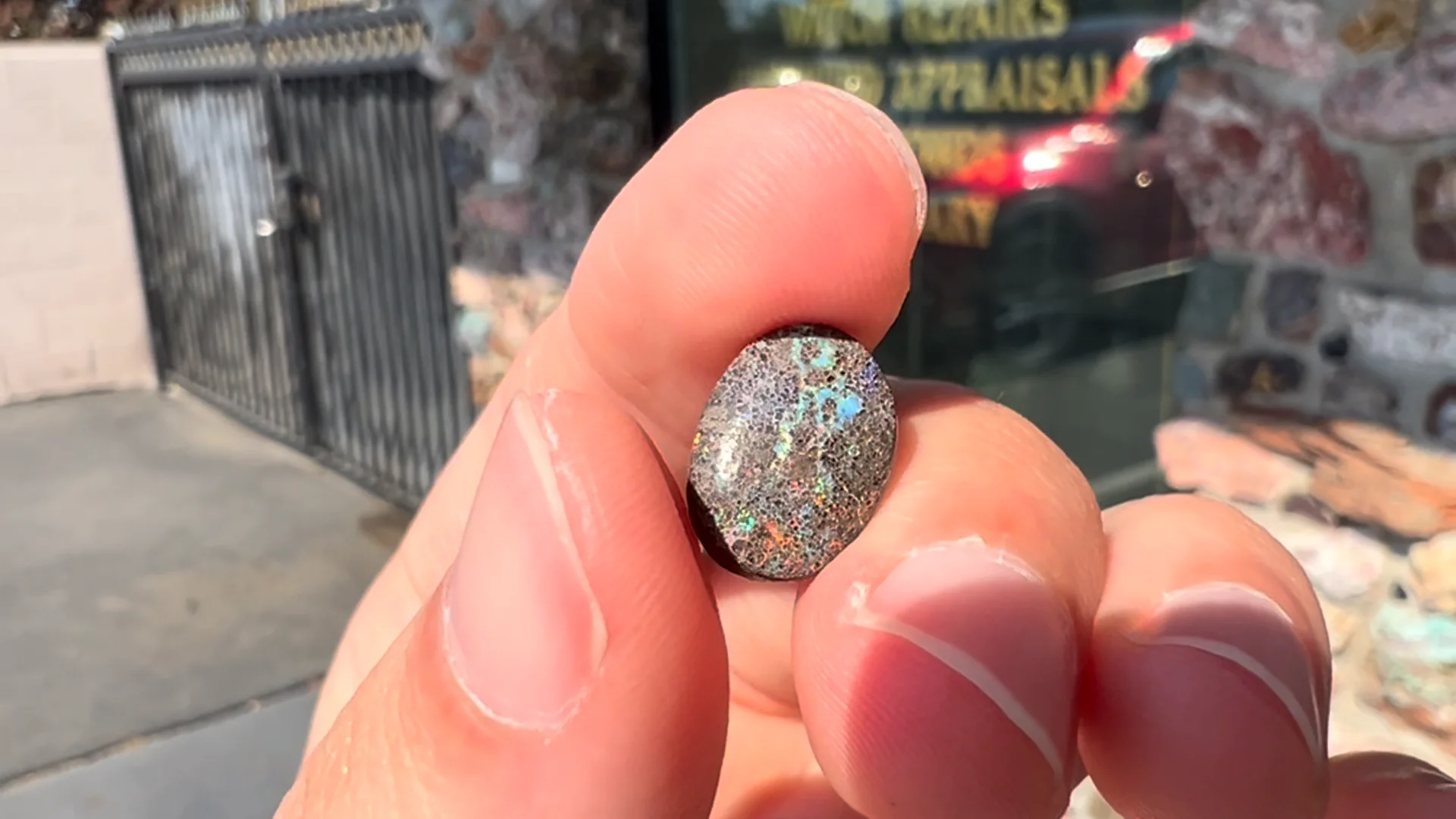 3.34ct Honduras Matrix Opal Stone | Burton's – Burton's Gems and Opals