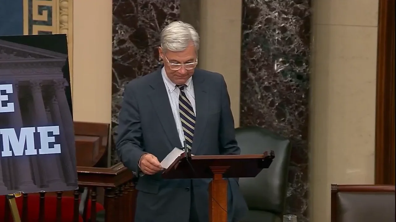 Sen. Sheldon Whitehouse - 8/1/24 — Supreme Court Ethics Reform on Vimeo