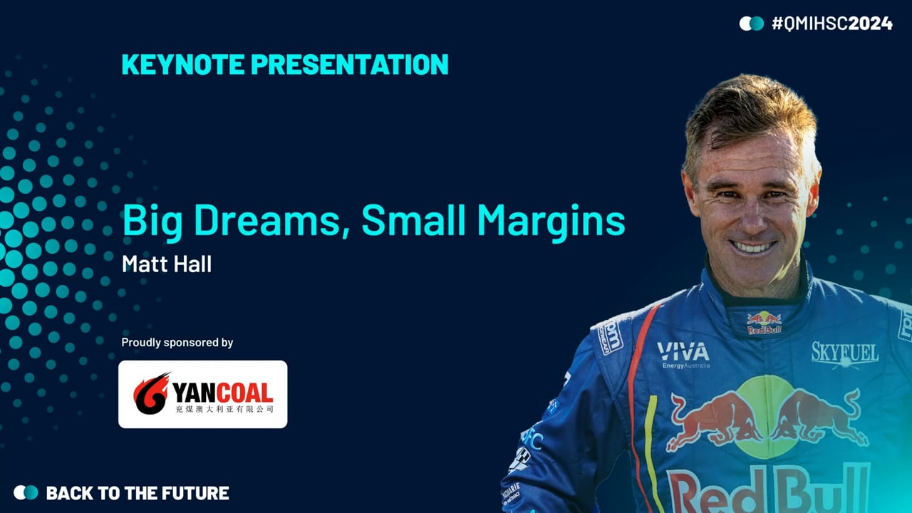 Hall - Keynote presentation: Big Dreams, Small Margins