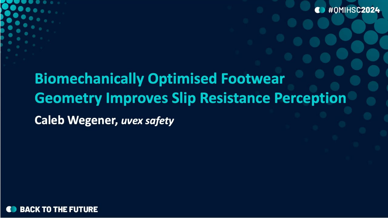 Wegener - Biomechanically Optimised Footwear Geometry Improves Slip Resistance Perception