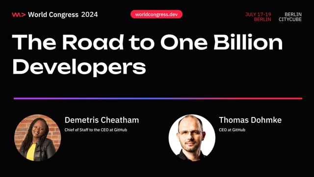 The Road to One Billion Developers