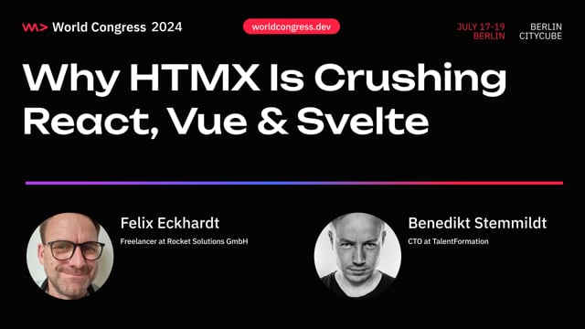 Why HTMX is crushing React, Vue & Svelte.