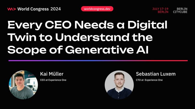 Every CEO needs a digital twin to understand the scope of generative AI