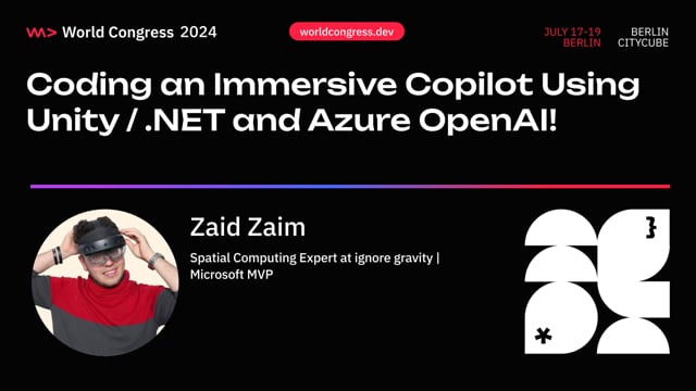 Coding an Immersive Copilot using Unity / .NET and Azure OpenAI!