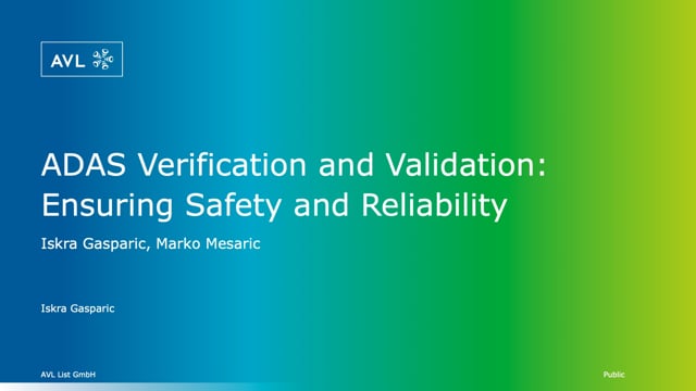 ADAS verification and validation: ensuring safety and reliability