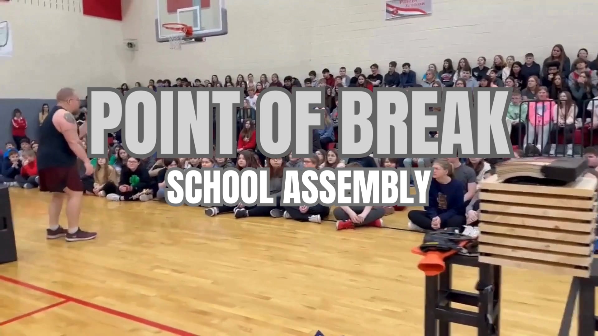 Promotional video thumbnail 1 for Point of Break School Assemblies