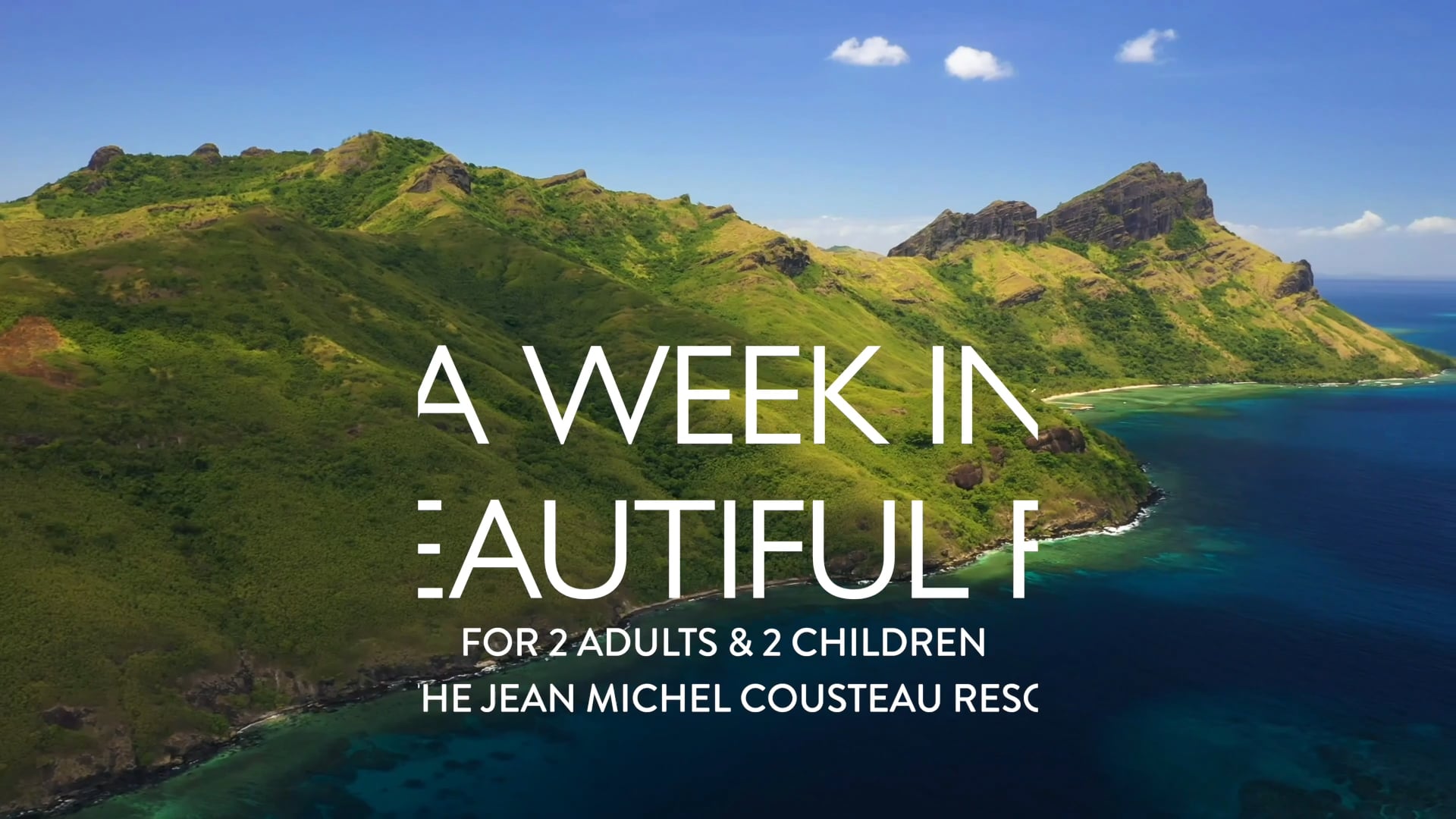 A Week at Jean-Michel Cousteau Fiji