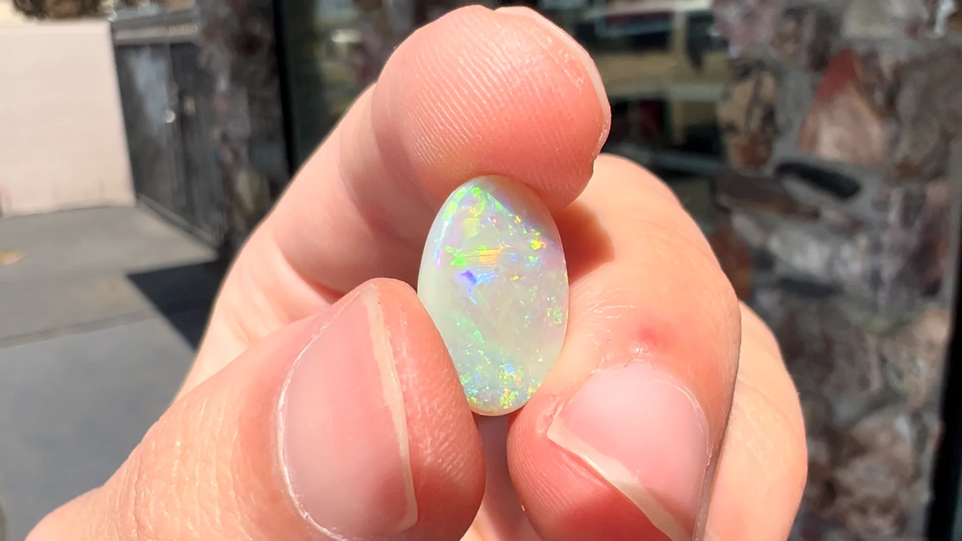 3.55ct Double-Sided Australian Opal | Burton's – Burton's