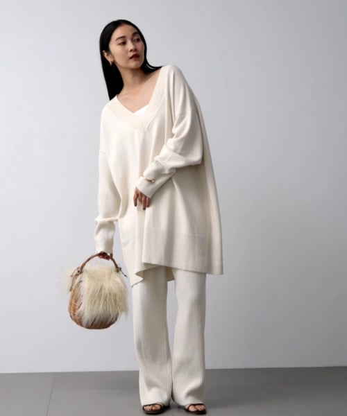 BABYLONE - 美品 BABYLONE バビロン ベスト 23SS ホワイト 白