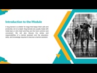 Module 01 Introduction to Kennel Assistance and Management