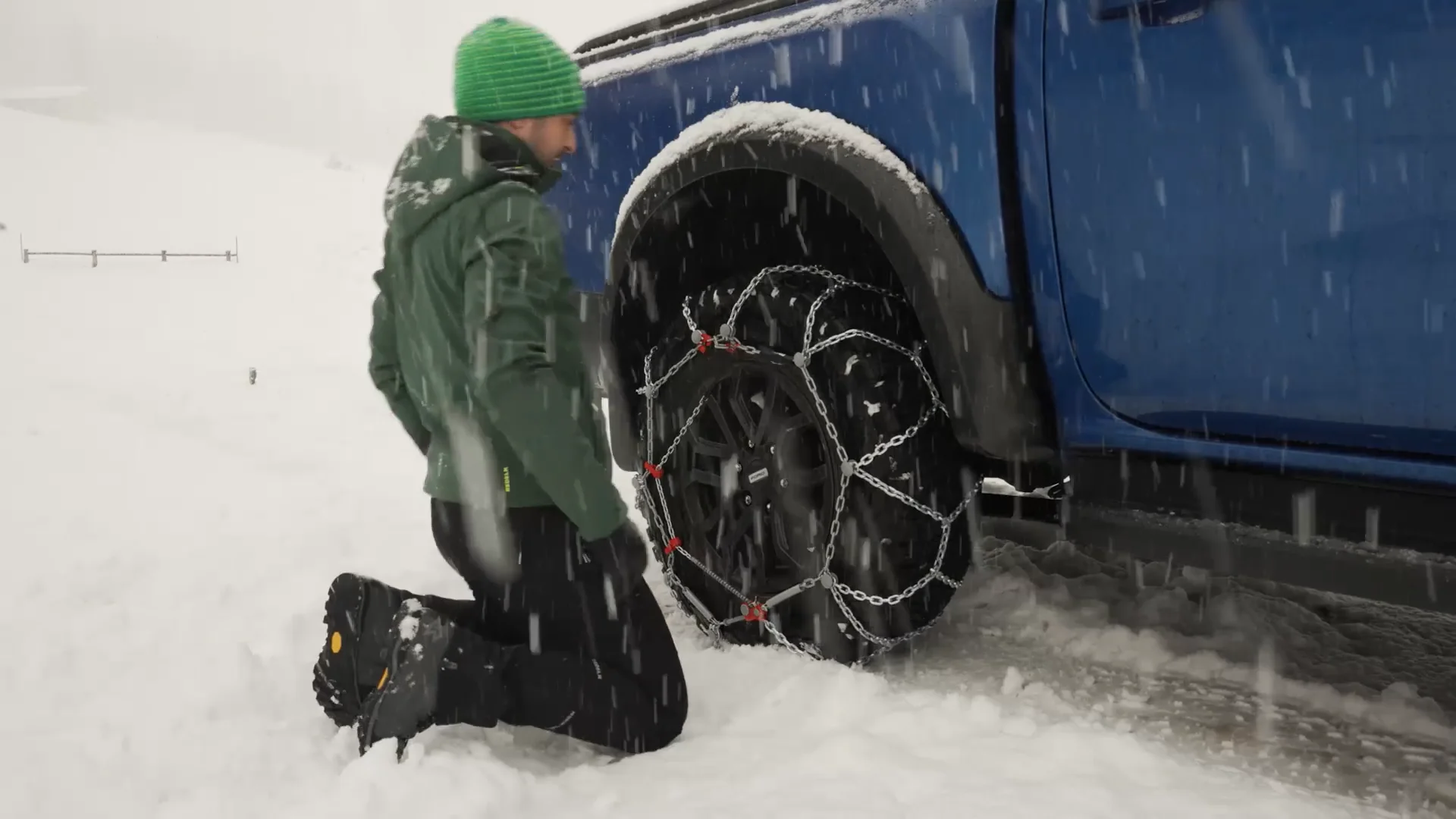 König XD-16 Pro. The snow chain for oversized wheels