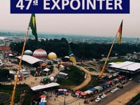 Sobrevoamos a Casa da Ocergs na Expointer