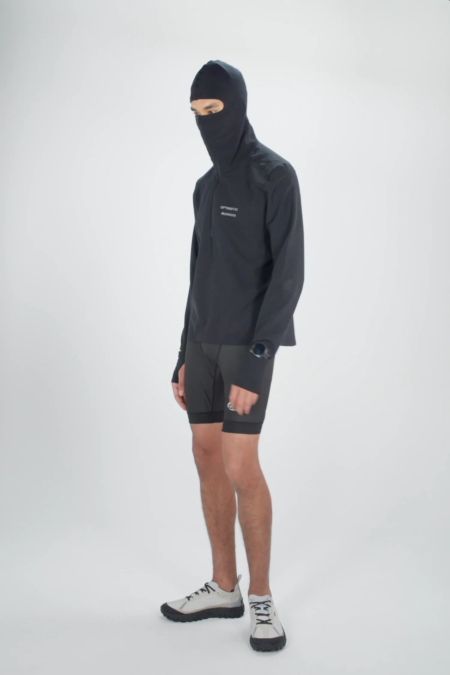 Balaclava hoodie black