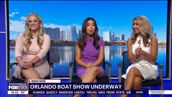 FOX35 | Orlando Boat Show Live - 2