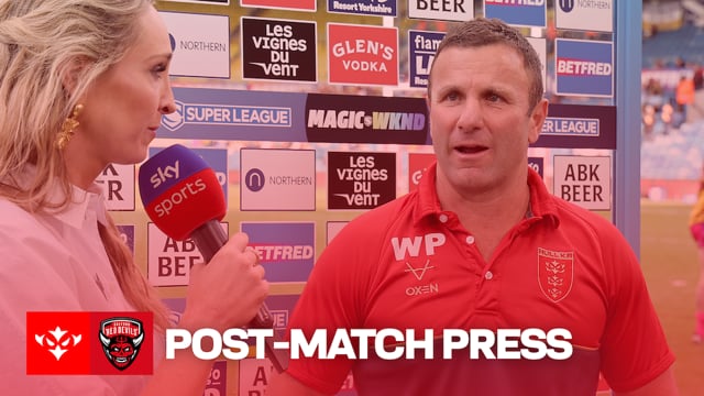 POST-MATCH PRESS: Willie Peters reflects in big home win!