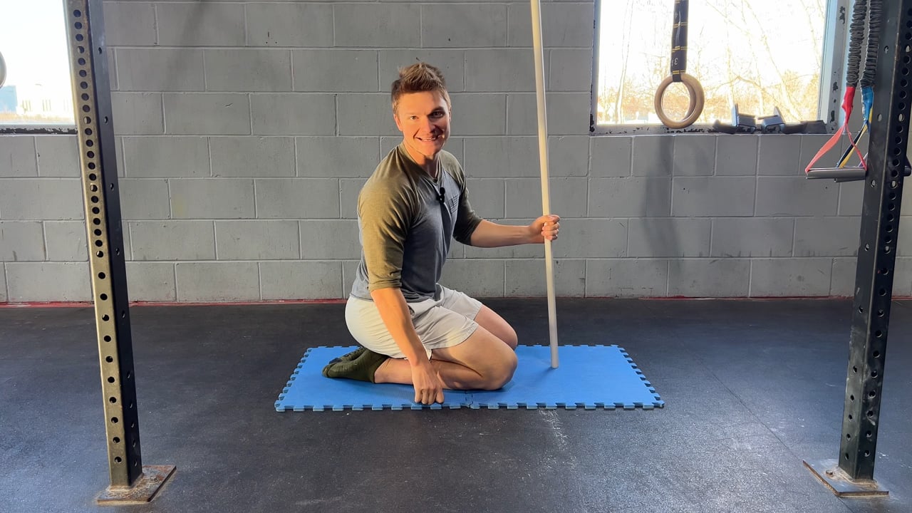 Shoulder extension test demonstration