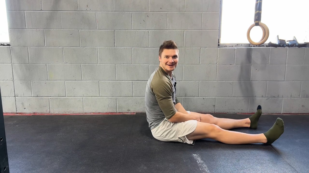 Shoulder flexion test demonstration