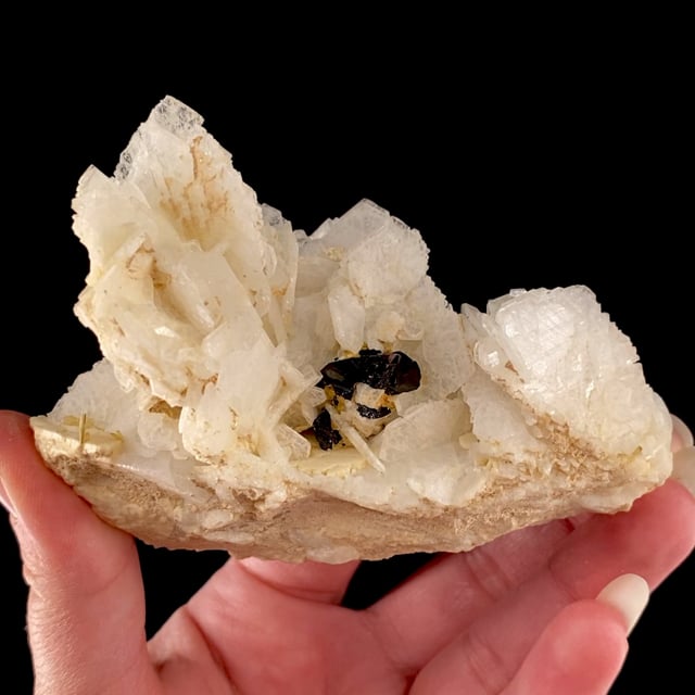 Cassiterite with Albite