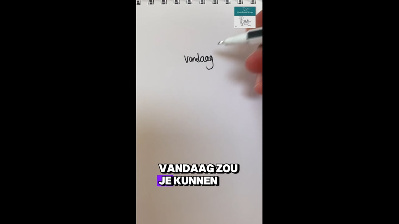 Vandaag, gister en morgen*