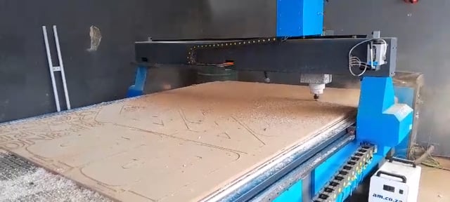 PVC Clampable Vacuum CNC Router