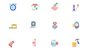 Animated Money Icon Collection, a Duotone Icon by Prosymbols (Thumbnail 3 of 3)