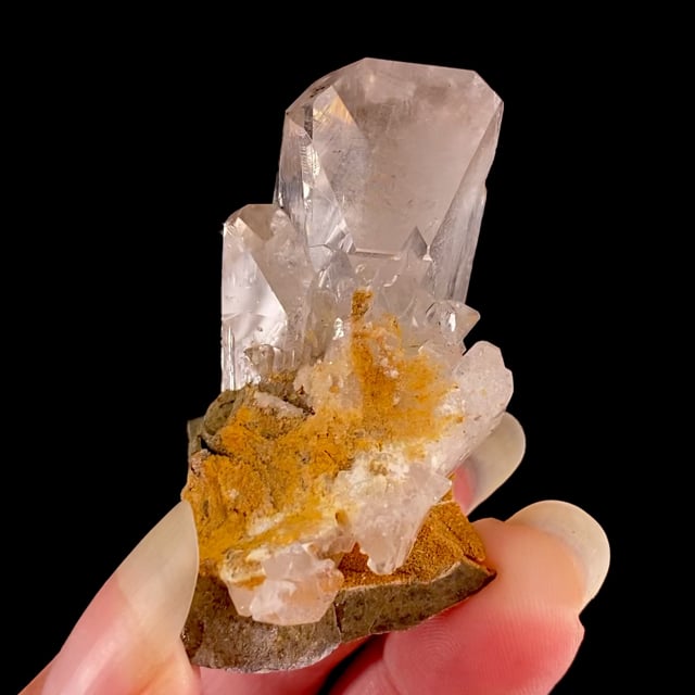 Baryte (gemmy crystals)