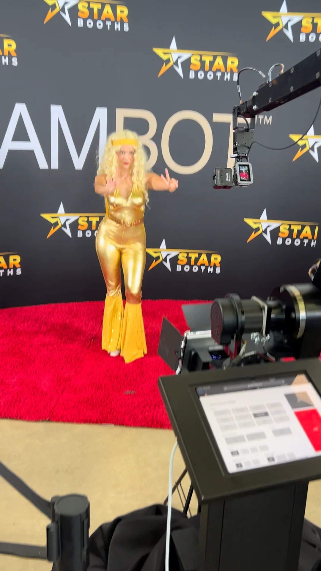 Star Booths GLAMBOT EXPERIENCE Behind the scenes video