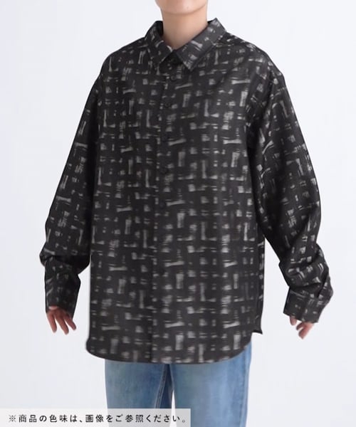 PAGEBOY - PAGEBOY ユニセックス シャツ PAGEBOY｜スクエアデニムカイキンシャツ | Rakuten Fashion(楽天