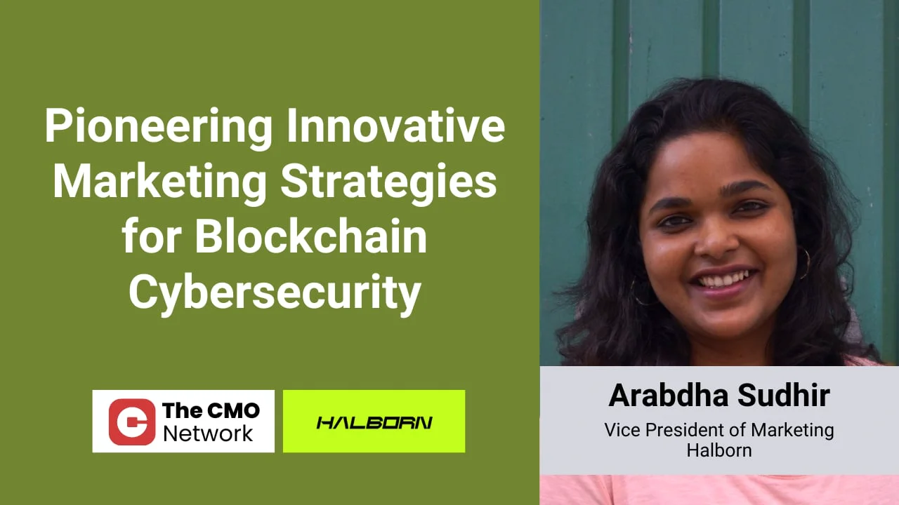 Marketer Insider 2024- Arabdha Sudhir of Halborn (Preview)