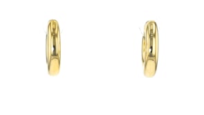 Italian 14kt Yellow Gold Chunky Hoop Earrings