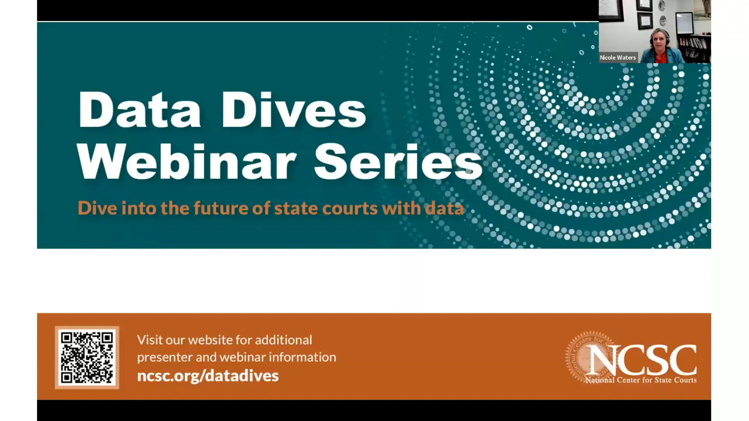 Data Dives Webinar Series: Court Statistics | Videos & Movies on Vimeo