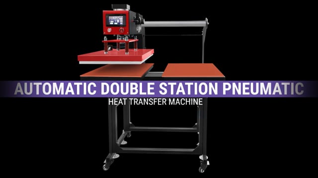 Intelligent Big Size Pneumatic Dual Worktable Heat Press Transfer Machine Heat Press Machine