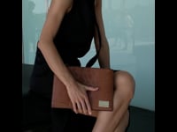 CARTERA PITÓN MARRÓN