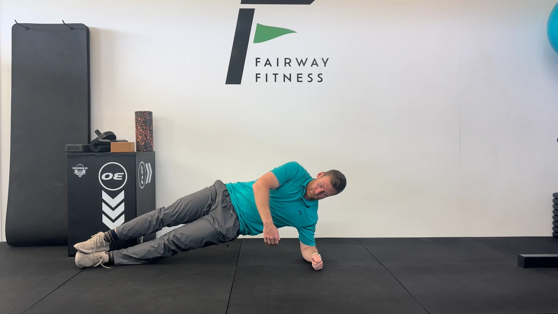 Side Plank W/ Rotation